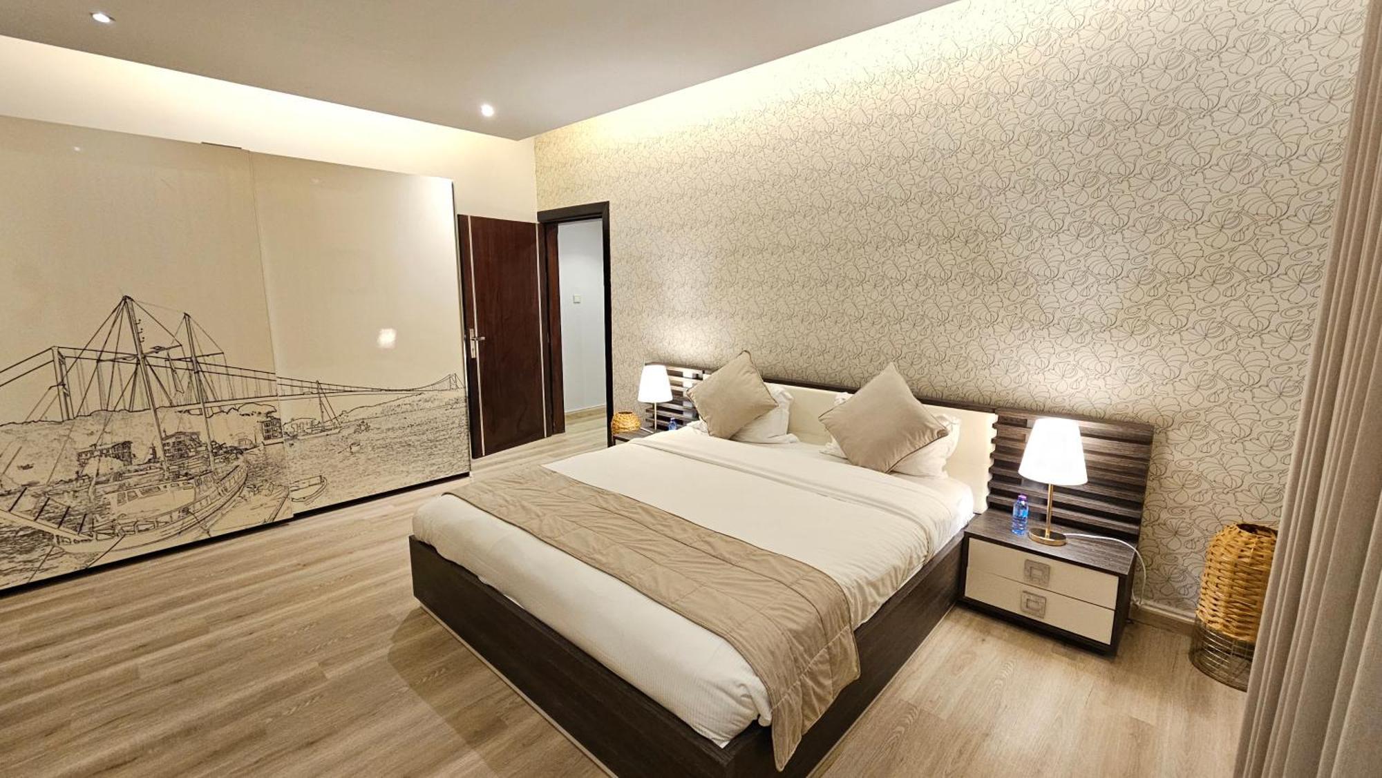 رحال البحر للشقق المخدومة Rahhal Albahr Serviced Apartments Yidda Exterior foto
